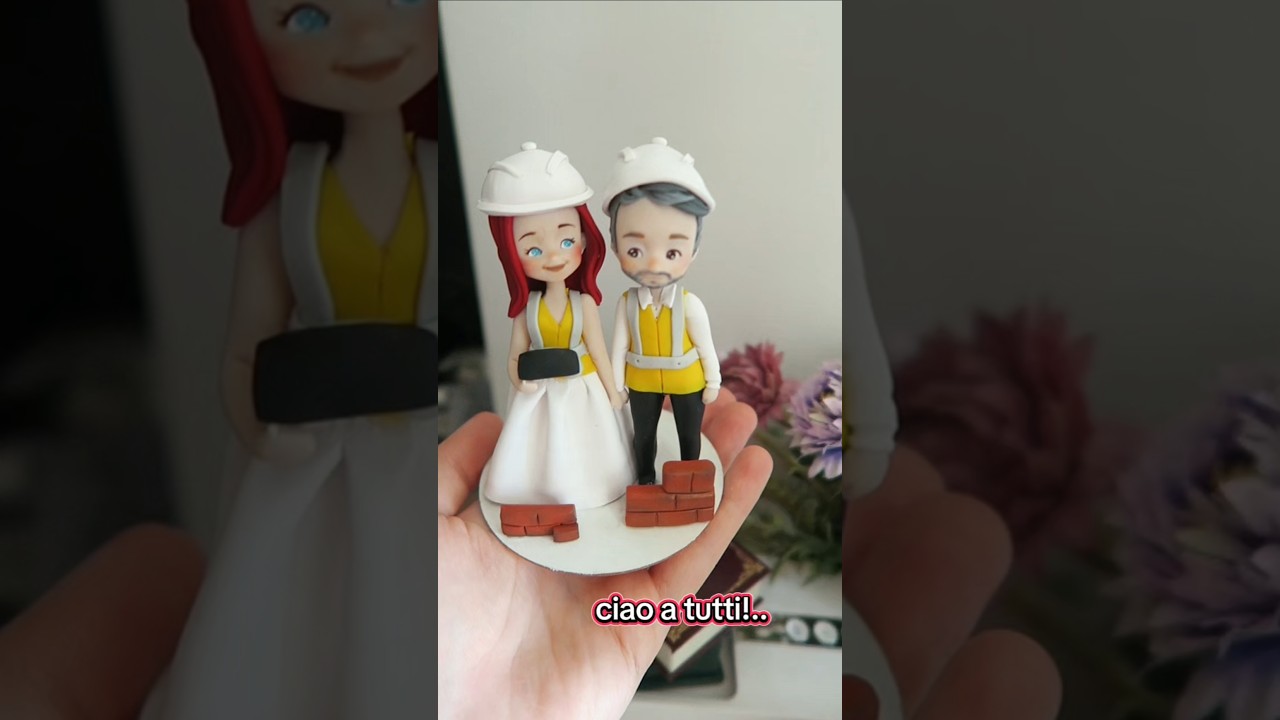 cake topper sposi personalizzati 