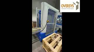 VIDEO OVERSYS U5808062 TECO AUTOMATIC TRAYS ERECTING MACHINE WITH TECO AUTOMATIC STACKER