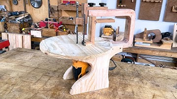 Scroll Saw & Jigsaw Table 2 in 1 - DIY Woodworking Projects