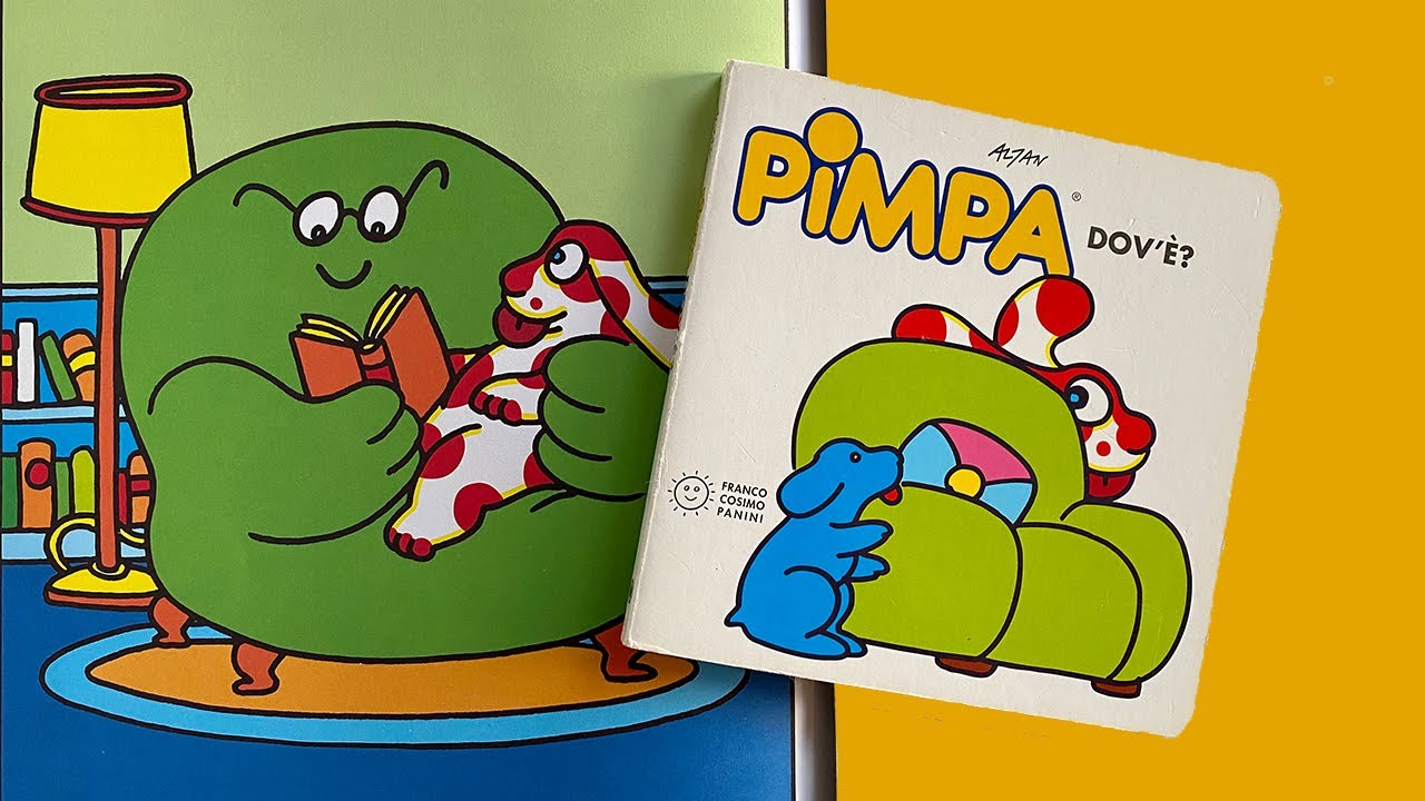 Pimpa - Dov'è? | Libro per imparare le prime relazioni con lo spazio [completo in italiano]