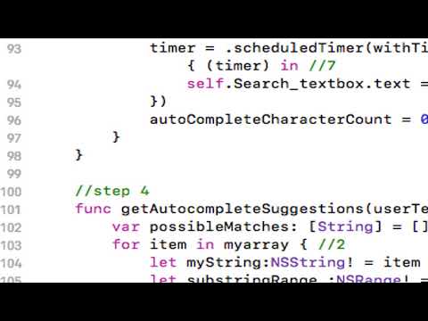 Autofill textfield