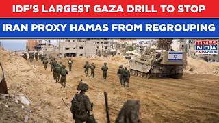 IDF Gaza Division's Largest Drill To Stop Evil Hamas From Regrouping Amid Raging US-Iran War