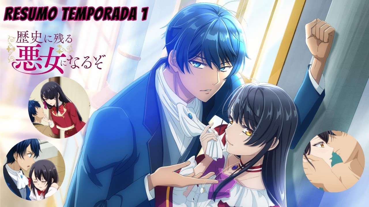 REKISHI NI NOKORU AKUJO NI NARU ZO | TEMPORADA 1 (Resumo em muitos