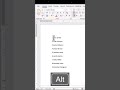 Select text vertically in Word 📑 | hidden shortcut tutorial #⃣ #excel#msword