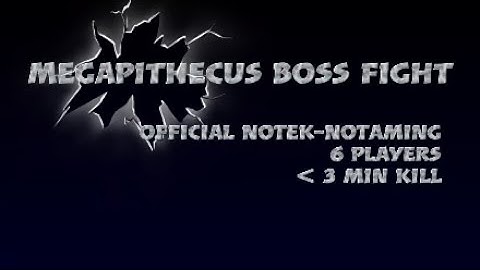 Ark Official NoTek-NoTaming | Megapithecus Boss Fight | EASY KILL STRAT [PS4]