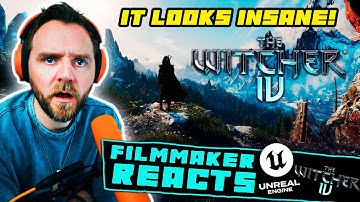 FILMMAKER REACTS: The Witcher 4 - UE 5.6 Tech Demo | State of Unreal 2025!