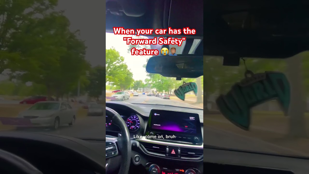Kia Forte GT "Forward Safety" feature is Terrible‼️ 