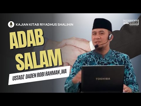 [live] Adab Salam | Ustadz Daden Robi Rahman MA - YouTube