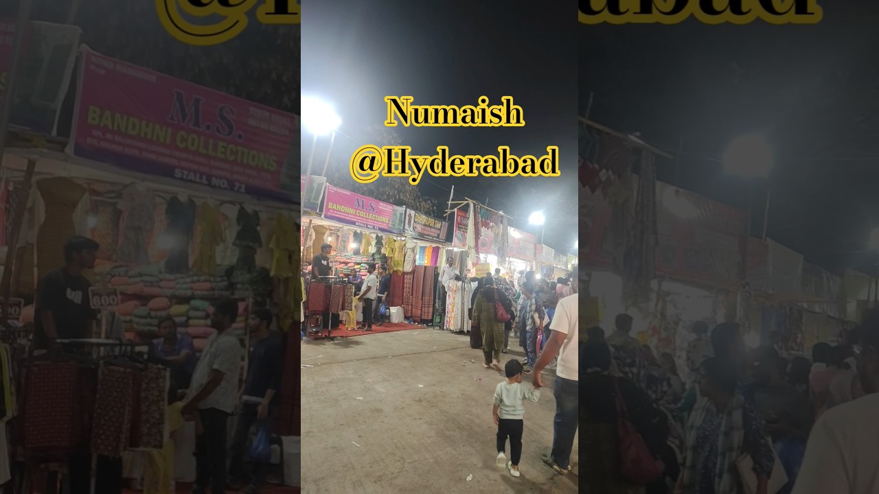 Hyderabad Famous Exhibition Numaish#hyderabadexhibition#numaish2026#hyderabadnumaish#Nhmaish#hyd