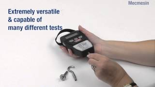 Compact Force Gauge (CFG+) - Product Overview Video - Mecmesin Force Measurement