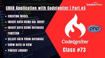 CRUD Application with Codeigniter | Part #3