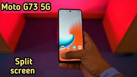 Split Screen On In Moto G73 5g, Create Dual Screen In Moto G73 5g, How To Use Floating Window