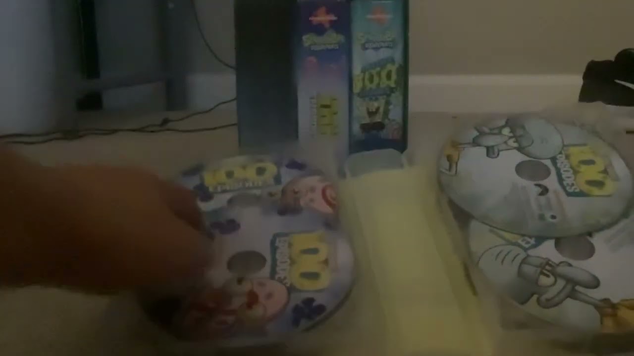 SpongeBob SquarePants, the best 300 episodes unboxing dvd set