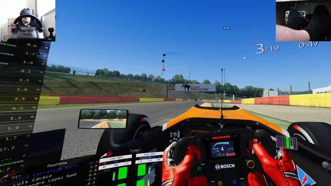 Assetto Corsa Live Stream Srs Races Vr Oculus Quest Link Logitech