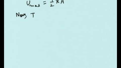 Mod-15 Lec-39  Vibration of Rigid Bodies Part-2