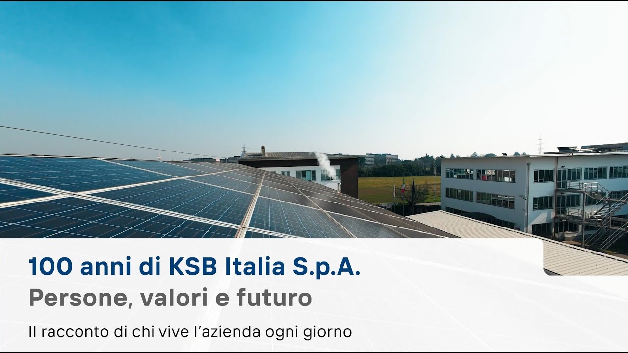 100 anni di KSB Italia