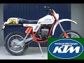 KTM Linea di montaggio 1981 Mattighofen