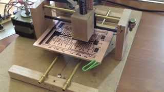 Direct ink to PCB CNC Plotter