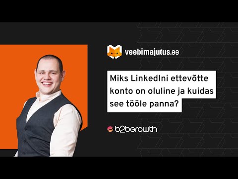 Video: Ettevõtjate jaoks on see oluline?