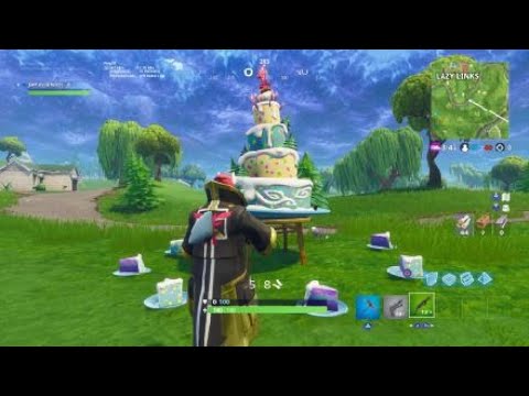 Defi fortnite anniversaire