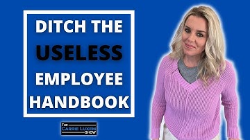 How to Create an Employee Handbook that is actually USEFUL!