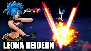 The King of Fighters ALLSTAR: Leona Heidern XII skills preview
