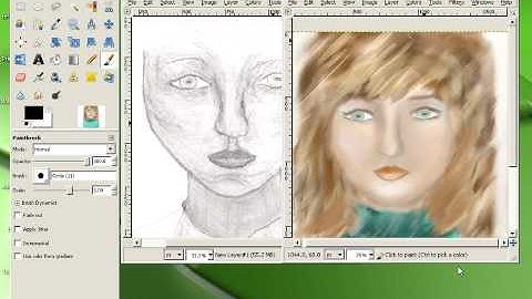 Uploading Original Sketches in Gimp 2.6