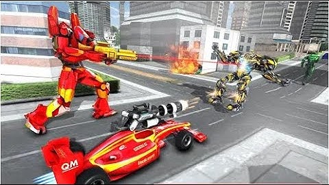 Amazing Formula Car Robot | Air Jet Robot Transform Android GamePlay | By Game Crazy