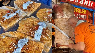 They Sell 1000 Kg Doner Per Day - It&#39;s Really Amazing! - Turkish Street Food