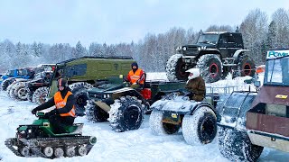 Insane ATV Battle! 30 different ATVs!