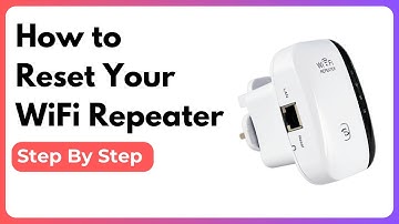 How to Reset WiFi Repeater