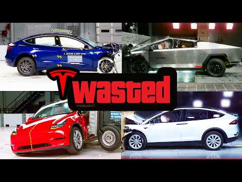 New 2025 Tesla Crash Tests | Are They Really Safe?