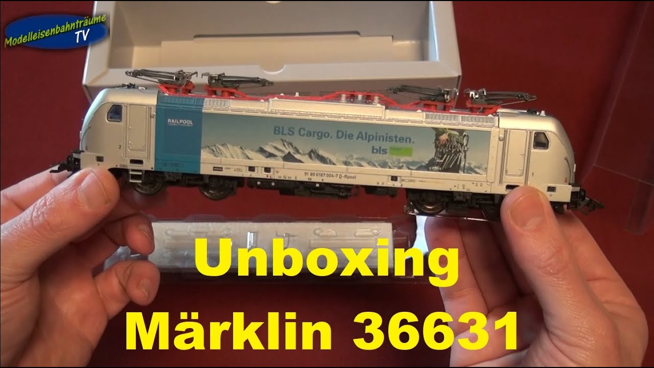 Unboxing Märklin 36631 BR 187 BLS Cargo...