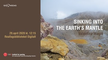 GEO-Wednesday: Sinking into the Earth’s mantle