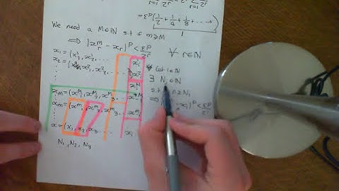 Limits in the Lp Metric Space Part 3