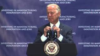 Joe Biden on Photonics Innovation Hub Coming to Rochester (Short Version)