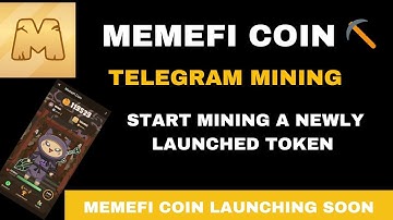 How To Mine MemeFi Coin On Telegram || A Newly Launched Mining Platform