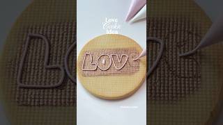 Easy Love Cookie 💖 Recipes and Cutters link in bio #cookiedecorating #satisfying #diy #love