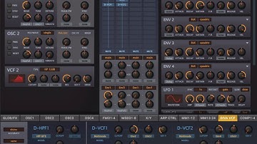 Creating Blade Runner presets for U-he Zebra.