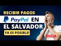Cómo retirar dinero de PayPal en El Salvador 2023 | Asociar cuenta de Banco a Paypal