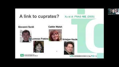 André Marie Tremblay: Analogies between classical and electronic fluid (November 3, 2025)