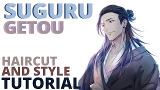 Suguru Getou (Geto) Hair Tutorial: Haircut and Hairstyle || Hair Style