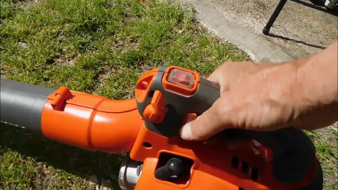 Husqvarna 125BV Handheld Blower YouTube