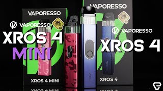 Vaporesso XROS 4 & XROS 4 Mini Unboxing!