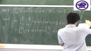 15.2 Iterated Integrals 題號：19