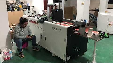 CSJ210ZW Digital takeaway box printing machine，steady working at factory