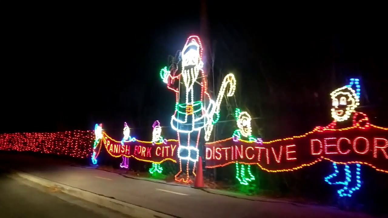 Spanish Fork Festival of Lights YouTube