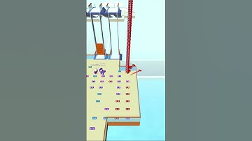Bridge Race All Levels Gameplay Android,ios Level 956 #shorts