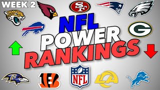 Week 2 NFL Power Rankings (2026)
