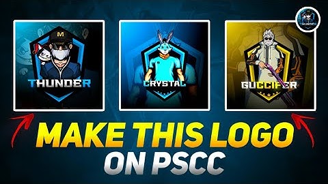 How To Make Gaming Logo On Android | Thunder Bolt FF #subscribe